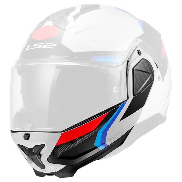 Helm-Ersatzteile LS2 Kinnhalter Advant II FF910 Triple