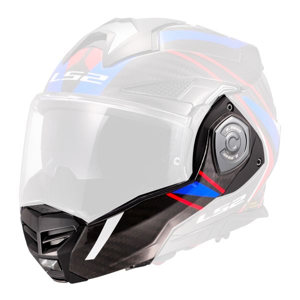 Helm-Ersatzteile LS2 Mentonniere Advant X C FF901 Future II