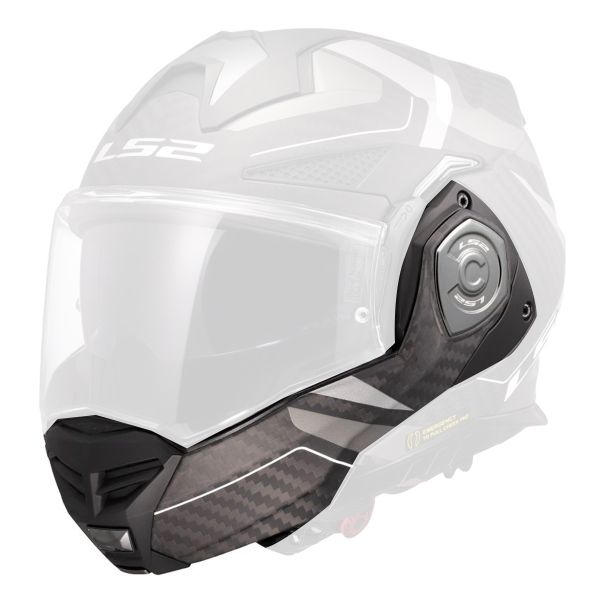 Helm-Ersatzteile LS2 Kinnhalter Advant X C FF901 Horizon