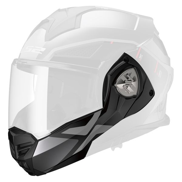 Helm-Ersatzteile LS2 Kinnhalter Advant X FF901 Metryk