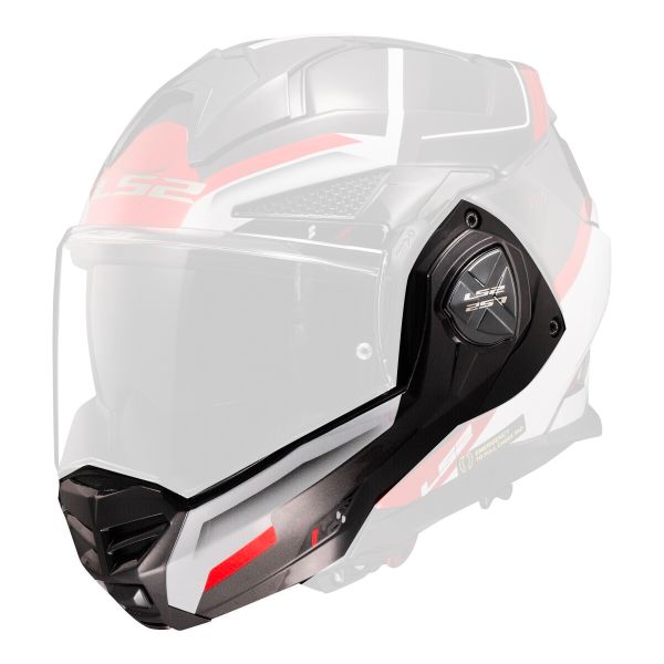 Helm-Ersatzteile LS2 Kinnhalter Advant X FF901 Spectrum
