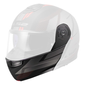 Helm-Ersatzteile LS2 Kinnhalter Strobe II FF908 Code Helm-Ersatzteile LS2 Kinnhalter Strobe II FF908 Code