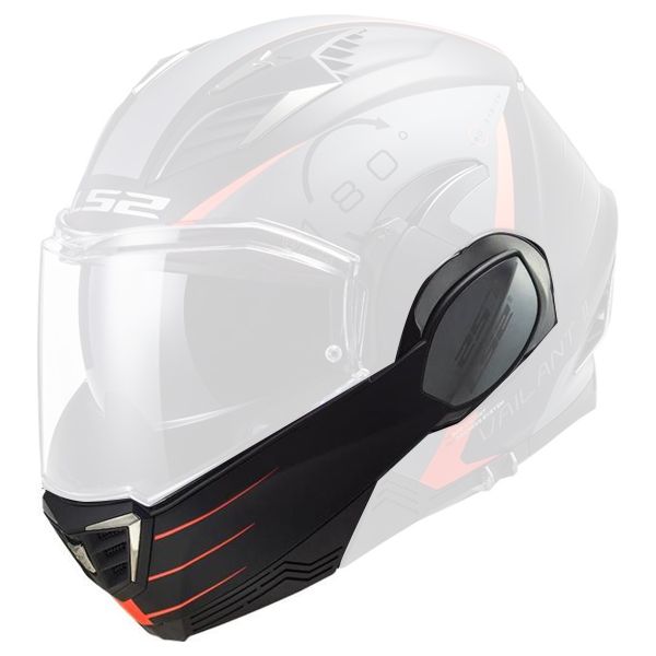 Helm-Ersatzteile LS2 Kinnhalter Valiant II FF900 Codex
