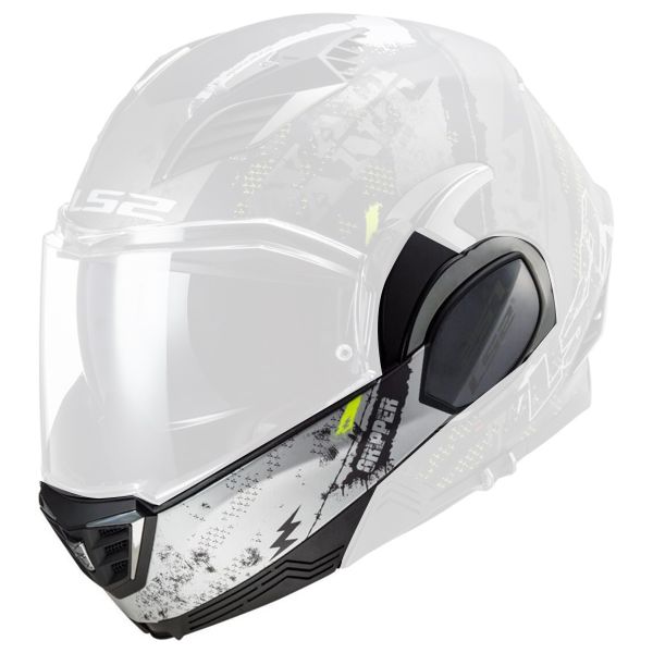 Helm-Ersatzteile LS2 Kinnhalter Valiant II FF900 Gripper