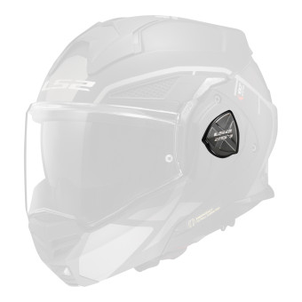 Helm-Ersatzteile LS2 Advant X FF901 Metryk Bildschirm-Platinum