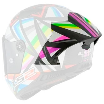 Helm-Ersatzteile LS2 Spoiler Thunder C GP Flash Black FF805 Helm-Ersatzteile LS2 Spoiler Thunder C GP Flash Black FF805