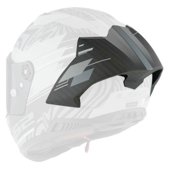 Helm-Ersatzteile LS2 Spoiler Thunder C GP Polar Matt Black FF805 Helm-Ersatzteile LS2 Spoiler Thunder C GP Polar Matt Black FF805