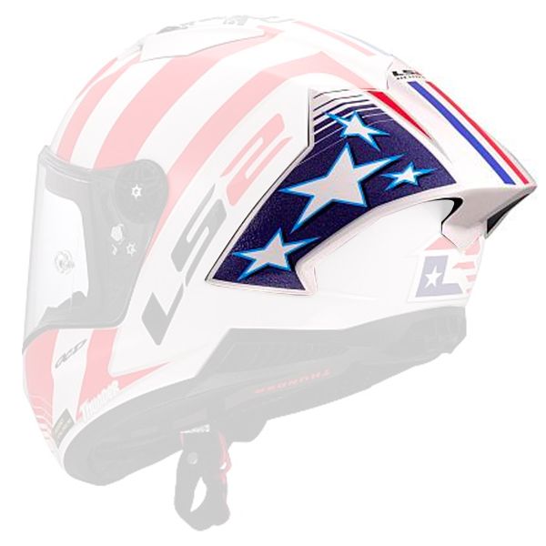 Helm-Ersatzteile LS2 Spoiler Thunder GP Aero Replica Baz FF805