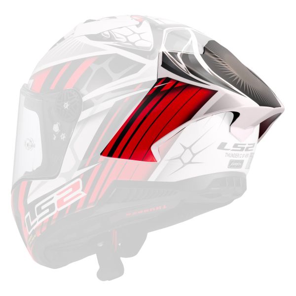 Helm-Ersatzteile LS2 Spoiler Thunder GP Aero Replica Perolari FF805