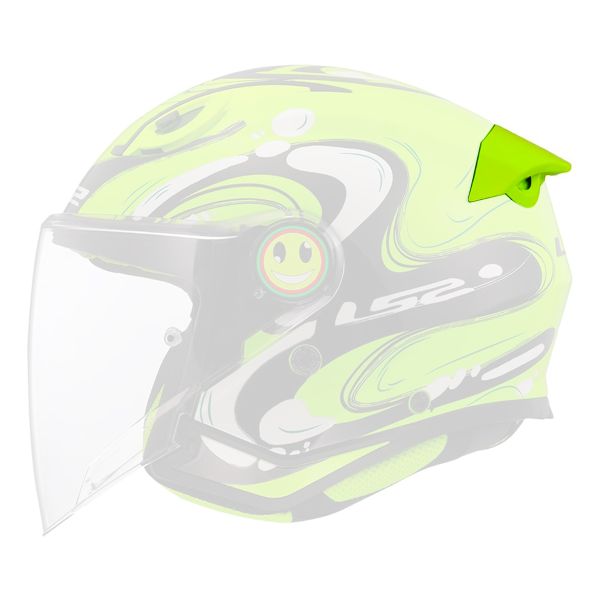 Helm-Ersatzteile LS2 Hintere Bel�ftung Funny II Glup OF622