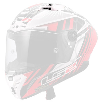 Helm-Ersatzteile LS2 Thunder GP Aero Replica Perolari FF805 Superior Ventilation Helm-Ersatzteile LS2 Thunder GP Aero Replica Perolari FF805 Superior Ventilation