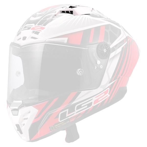 Helm-Ersatzteile LS2 Thunder GP Aero Replica Perolari FF805 Superior Ventilation