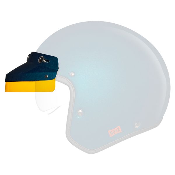 Helm-Ersatzteile Nexx X.G30 Exterior peak Gelb Teal Blue Helm-Ersatzteile Nexx X.G30 Exterior peak Gelb Teal Blue