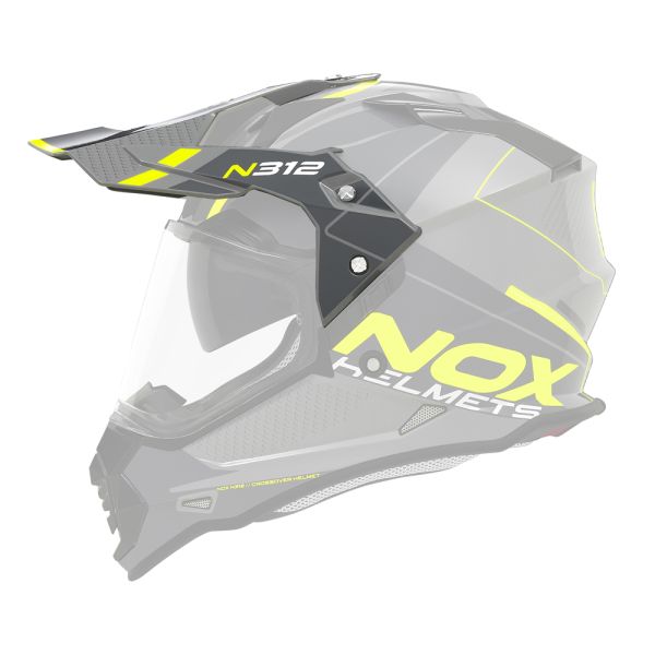 Helm-Ersatzteile NOX Mu¼tze N312 Drone nardo gelb