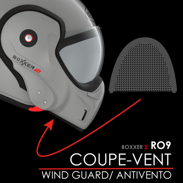 Helm-Ersatzteile Roof Spritzschutz Boxxer 2