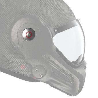 Helm-Ersatzteile Roof Schraubensatz RO32 Desmo 3 Carbon