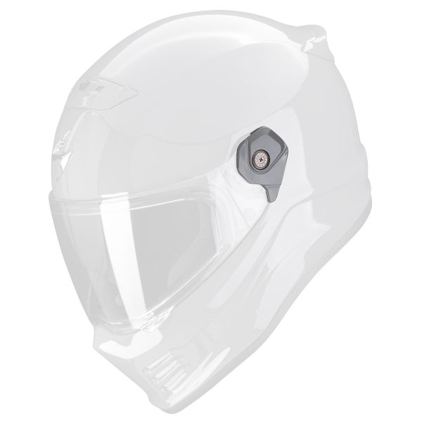 Helm-Ersatzteile Scorpion Covert FX Cement Grey Screen Fixation Cover Helm-Ersatzteile Scorpion Covert FX Cement Grey Screen Fixation Cover