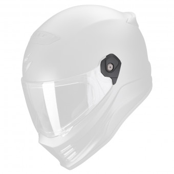 Helm-Ersatzteile Scorpion Covert FX Matt Black Bildschirmabdeckung Helm-Ersatzteile Scorpion Covert FX Matt Black Bildschirmabdeckung