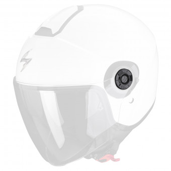 Helm-Ersatzteile Scorpion Abdeckung für die Exo City II-Bildschirmbefestigung Helm-Ersatzteile Scorpion Abdeckung für die Exo City II-Bildschirmbefestigung