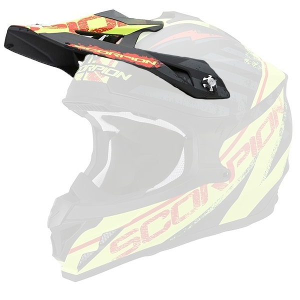 Helm-Ersatzteile Scorpion Peak VX-15 Evo Gamma Matt Black Fluo Yellow