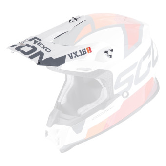 Helm-Ersatzteile Scorpion Muütze VX-16 - VX-16 Evo Air Analog White Orange Helm-Ersatzteile Scorpion Muütze VX-16 - VX-16 Evo Air Analog White Orange
