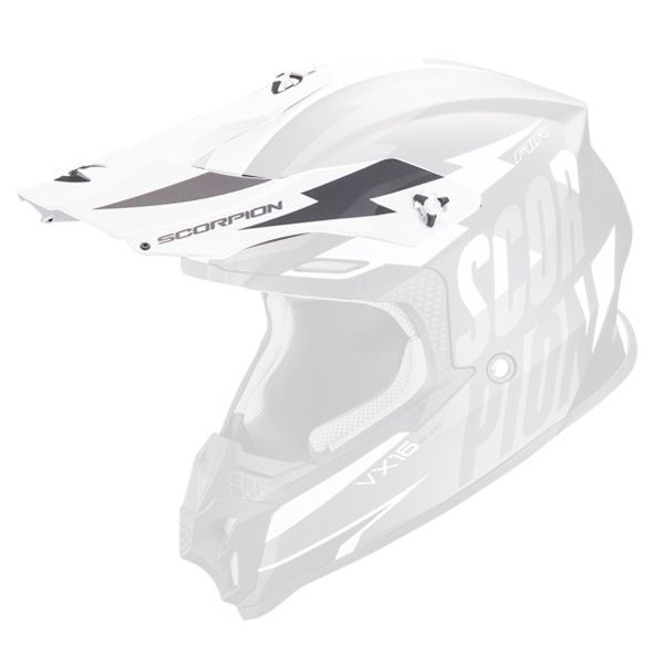 Helm-Ersatzteile Scorpion Mu�¼tze VX-16 - VX-16 Evo Air Slanter Matt Black Silver
