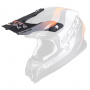 Helm-Ersatzteile Scorpion Mu¼tze VX-16 - VX-16 Evo Air Soul Matt Black Orange