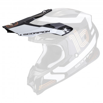 Helm-Ersatzteile Scorpion Mu¼tze VX-16 - VX-16 Evo Air Tub Metal Black Gold