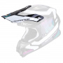 Helm-Ersatzteile Scorpion Mu¼tze VX-16 - VX-16 Evo Air Tub Metal Black White