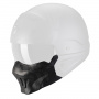 Helm-Ersatzteile Scorpion Exo Combat Evo Marauder Matt Black Silver Maske