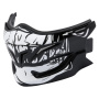 Helm-Ersatzteile Scorpion Exo Combat II Matt Black White Maske