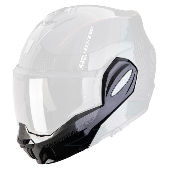 Helm-Ersatzteile Scorpion Kinnhalter Exo Tech Evo CAD Black Green