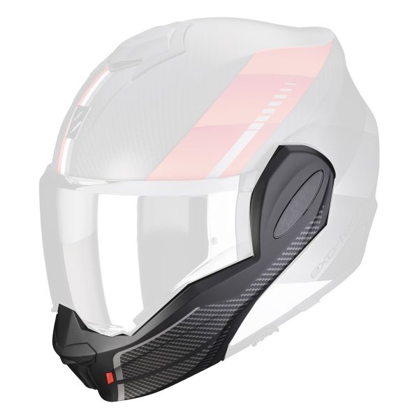 Helm-Ersatzteile Scorpion Kinnhalter Exo Tech Evo Carbon Genus XS - L