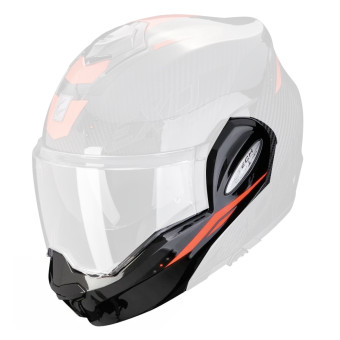 Helm-Ersatzteile Scorpion Kinnst�tze Exo Tech Evo Carbon Rover XXS - L