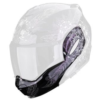 Helm-Ersatzteile Scorpion Kinnhalter Exo Tech Evo Dream Black Chameleon Helm-Ersatzteile Scorpion Kinnhalter Exo Tech Evo Dream Black Chameleon