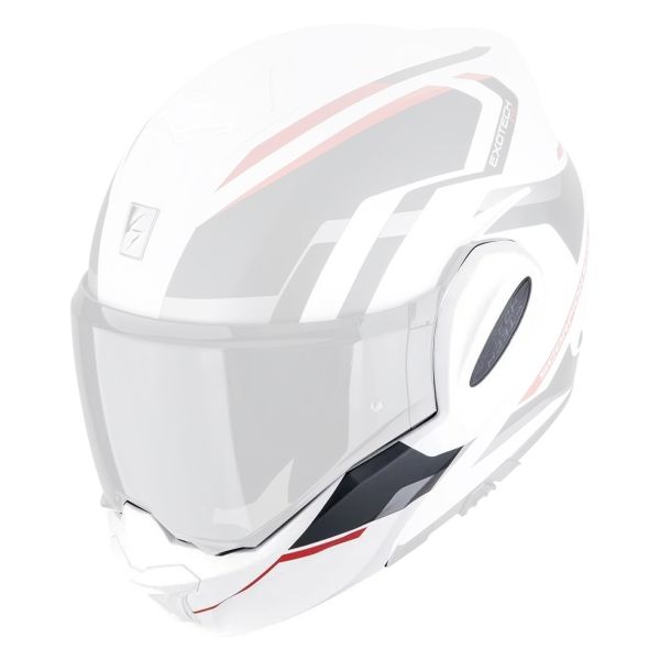 Helm-Ersatzteile Scorpion Kinnhalter Exo Tech Evo Furio XS - L