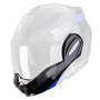 Helm-Ersatzteile Scorpion Kinnhalter Exo Tech Evo Socius Black Blue