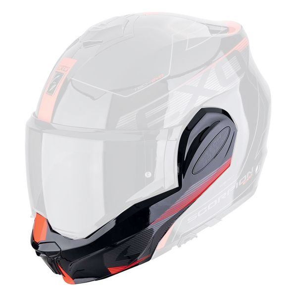 Helm-Ersatzteile Scorpion Kinnhalter Exo Tech Evo Travaller XL - XXL