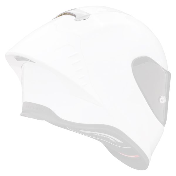 Helm-Ersatzteile Scorpion Hintere Bel�ftung Exo R1 Air Graphic White Pearl