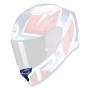 Helm-Ersatzteile Scorpion Bel�ftung Kinn Exo R1 Air Infini White Blue Red