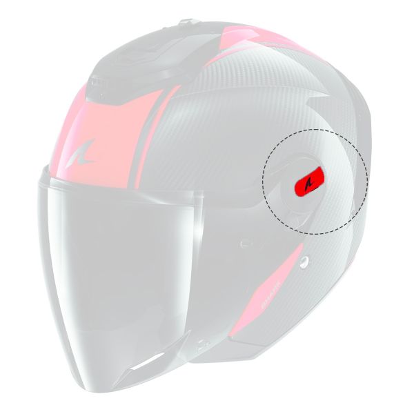 Helm-Ersatzteile Shark Abdeckung Mechanismus Bildschirm RS Jet