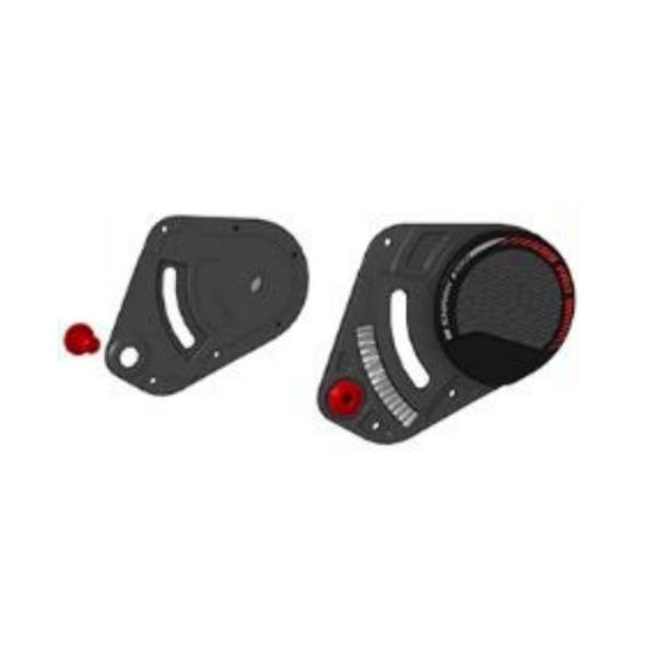 Helm-Ersatzteile Shark Unterlegplatten-Kit + Schrauben Spartan GT Pro
