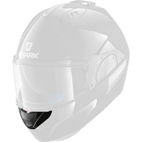 Helm-Ersatzteile Shark Kinnventilator Evo-One 2 Ventil verchromt