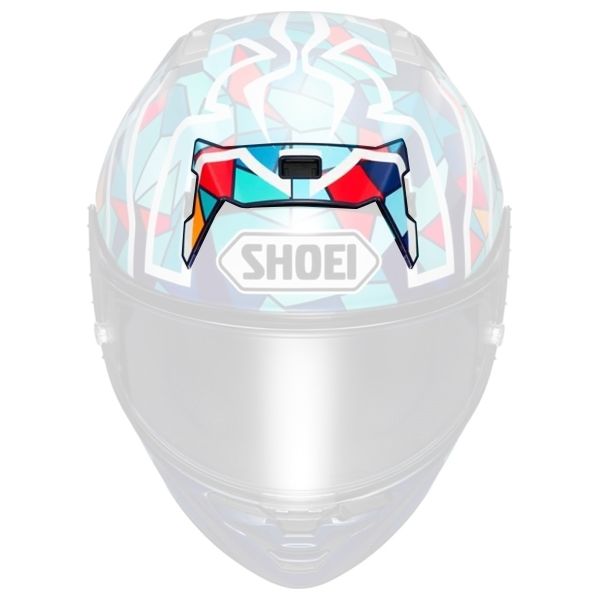 Helm-Ersatzteile Shoei X-SPR Pro Marquez Barcelona TC10 Superior Ventilation