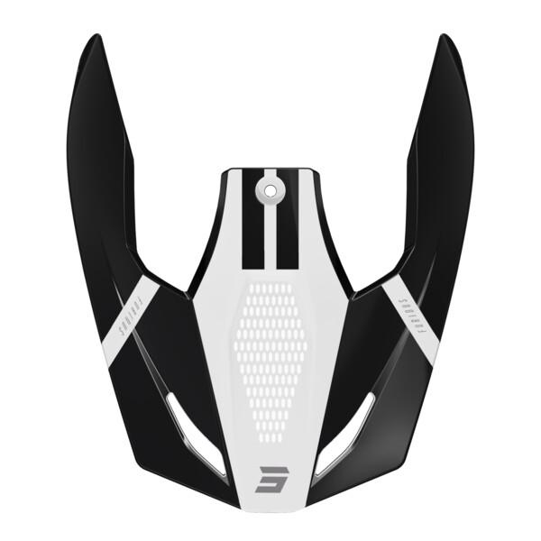 Helm-Ersatzteile SHOT Mu¼tze Furious Bolt black white glossy