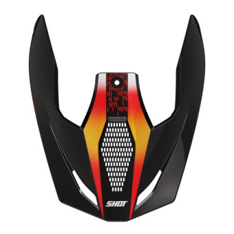 Helm-Ersatzteile SHOT Mu¼tze Furious Electron orange pearly