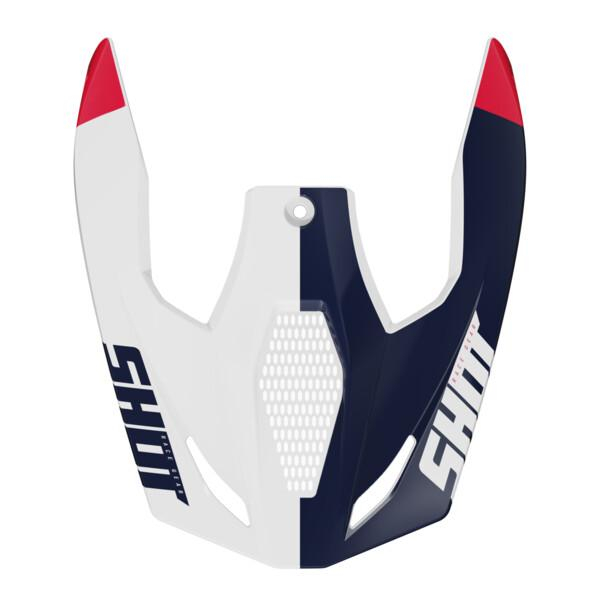 Helm-Ersatzteile SHOT Mu¼tze Furious Kid Ridge red blue glossy