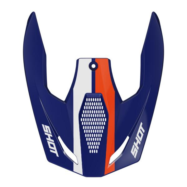 Helm-Ersatzteile SHOT Mu¼tze Race Iron blue orange glossy