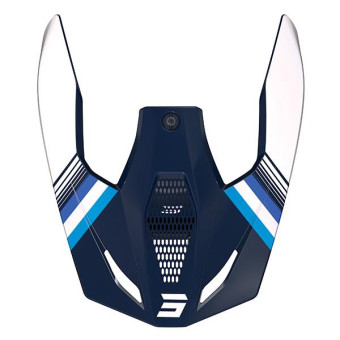 Helm-Ersatzteile SHOT Muütze Race Tracer blue glossy Helm-Ersatzteile SHOT Muütze Race Tracer blue glossy