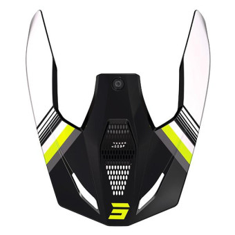 Helm-Ersatzteile SHOT Mu¼tze Race Tracer neon yellow glossy